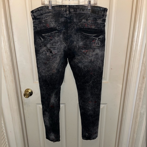 JORDAN CRAIG Legacy Edition Men’s Ross Distressed Denim Jeans. Sz 40X31.5. - Picture 5 of 10